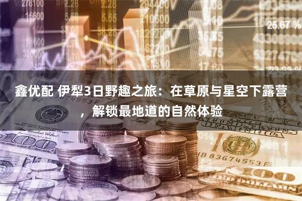 鑫优配 伊犁3日野趣之旅:在草原与星空下露营,解锁最地道的自然体验